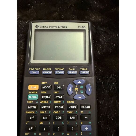 Texas Instruments TI-83 Plus Graphing Calculator NO Cover Tested And Works Great - Picture 3 of 6
